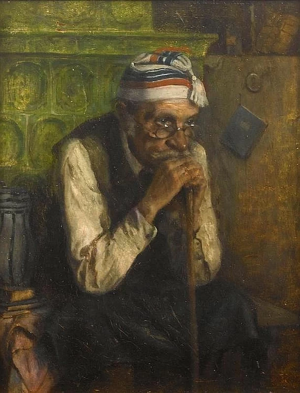 Il vecchio ai fornelli